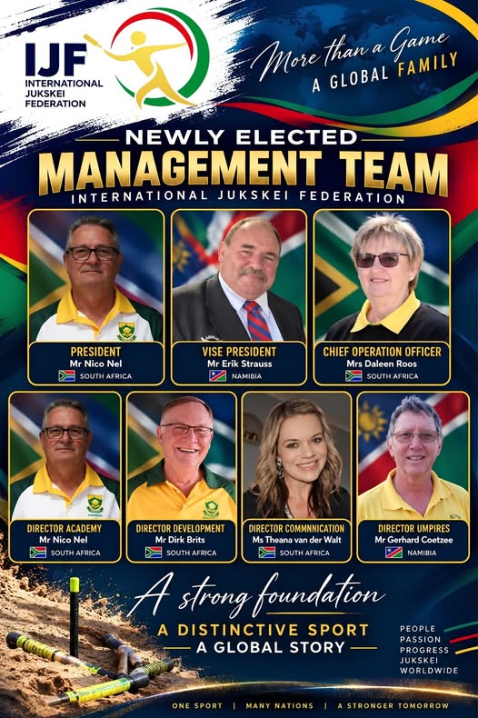 Internationale Jukskei Federasie bestuur | International Jukskei Federation management